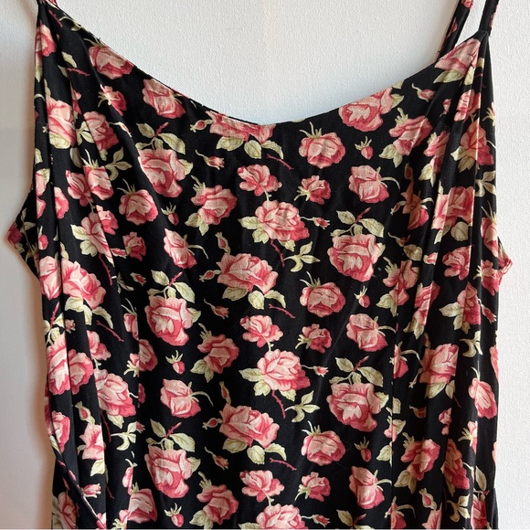 Vintage Betsey Johnson Rose Wrap Dress - Picture 2 of 6